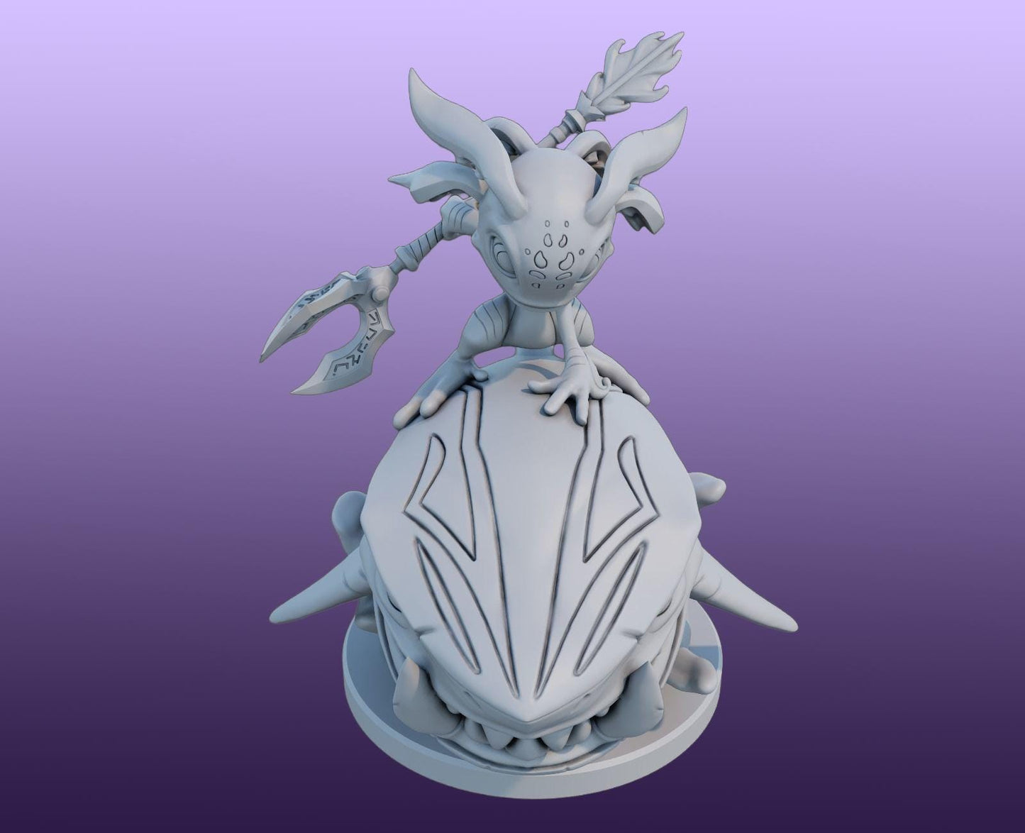 League of Legends Fizz Figurine -  3D Printed Collectible for Your Gaming Heaven