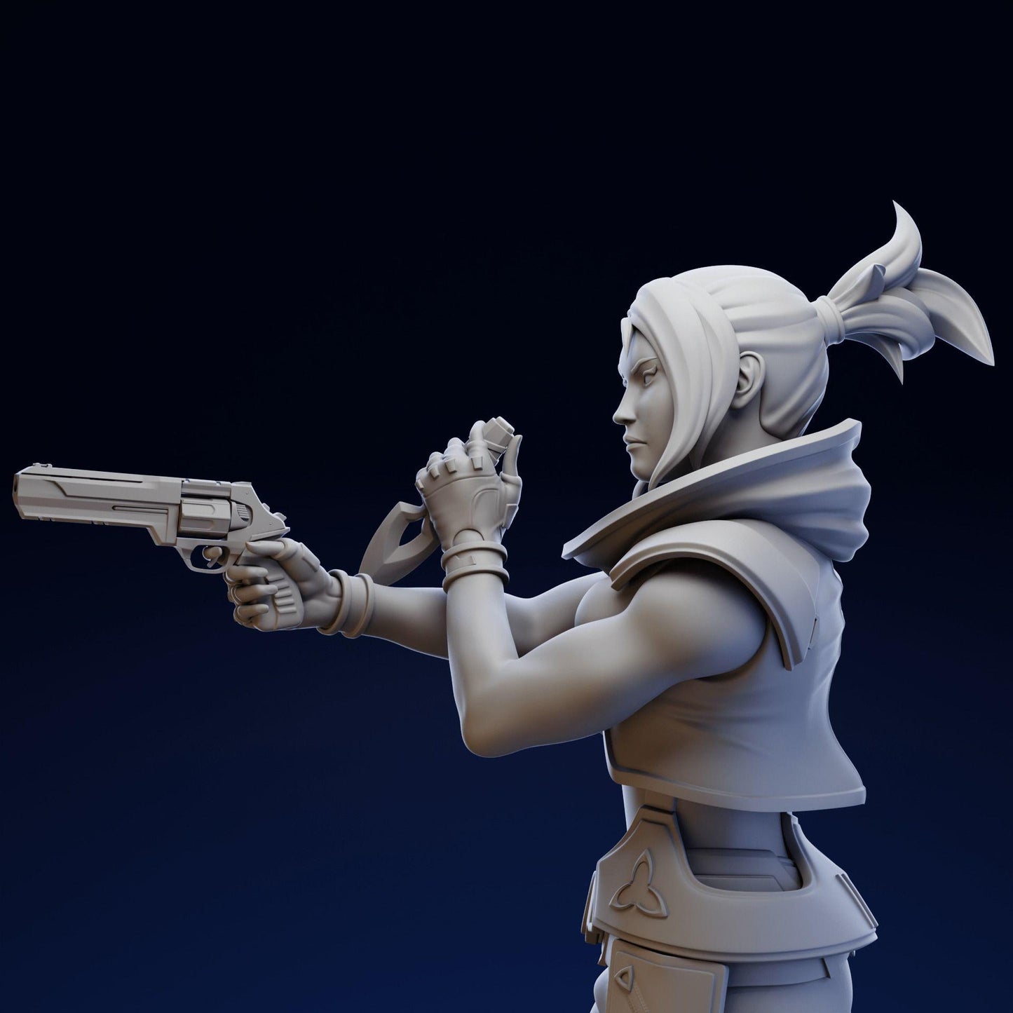 Valorant Jett Figurine  -  3D Printed Collectible for Your Gaming Heaven