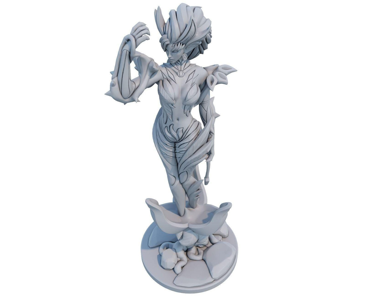 League of Legends Zyra Figurine -  3D Printed Collectible for Your Gaming Heaven