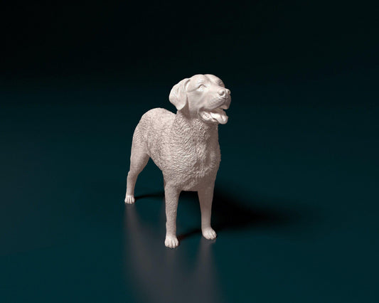 Chesapeake Bay Retriever Figurine | 3D Printed Dog Statue | Waterfowl Hunting Dog Sculpture | Retriever Gift | Free Worldwide Shipping