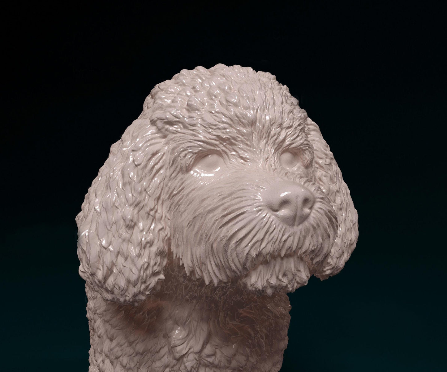 CockerPoo Figurine - 3D Printed