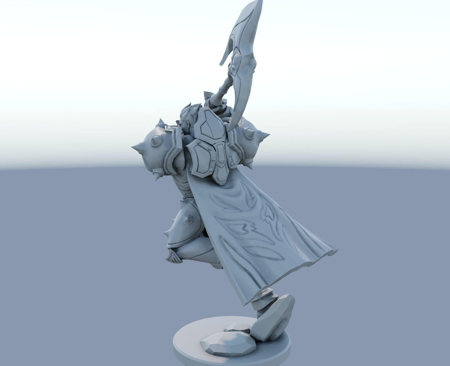 League of Legends Darius Figurine -  3D Printed Collectible for Your Gaming Heaven