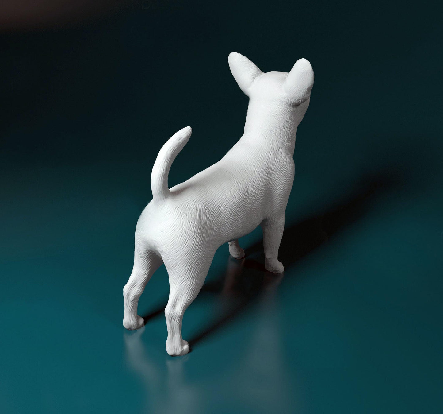 3D Printed Chihuahua dog  Figurine -