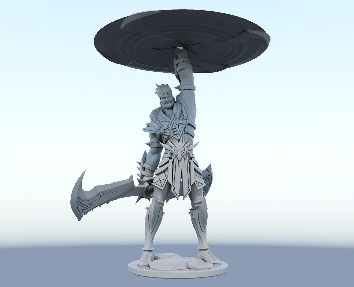 Draven – League of Legends Inspired 3D Printed Figurine – Gaming Collectible for True Champions