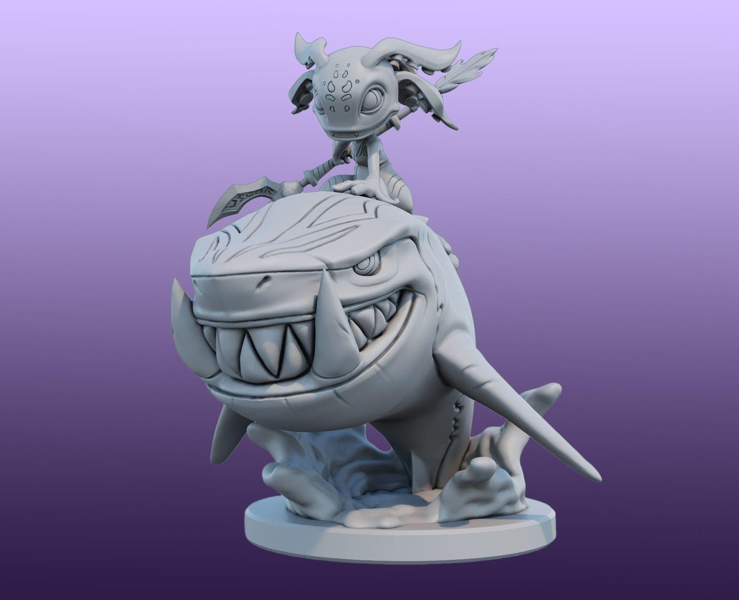 League of Legends Fizz Figurine -  3D Printed Collectible for Your Gaming Heaven