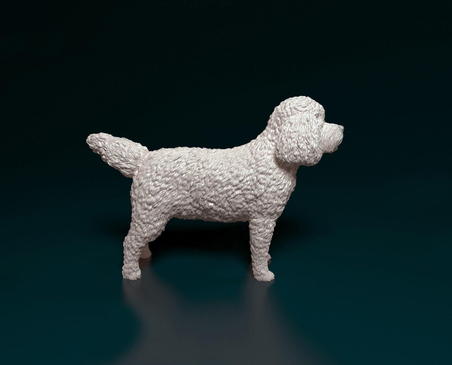 CockerPoo Figurine - 3D Printed