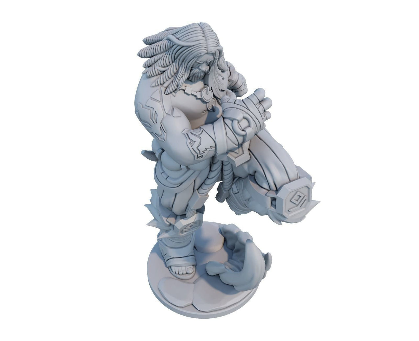 League of Legends Udyr Figurine -  3D Printed Collectible for Your Gaming Heaven