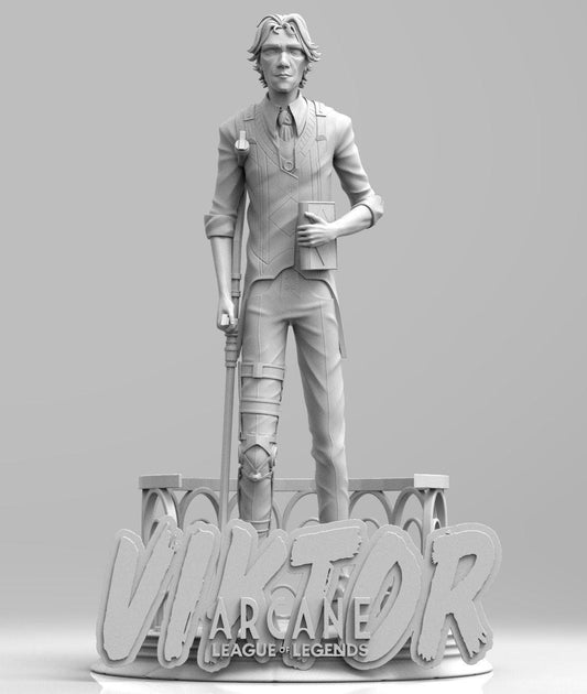 Viktor – Arcane Inspired 3D Printed Figurine – Gaming Collectible for League of Legends Fans