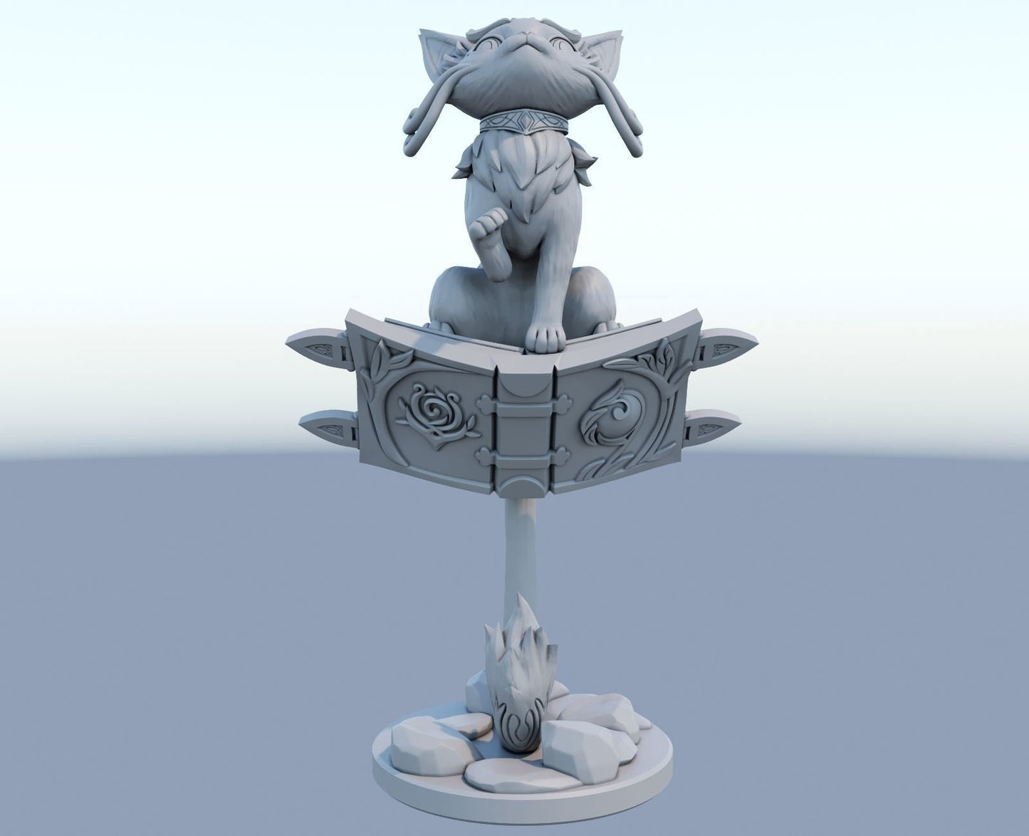 League of Legends Yuumi Figurine -  3D Printed Collectible for Your Gaming Heaven