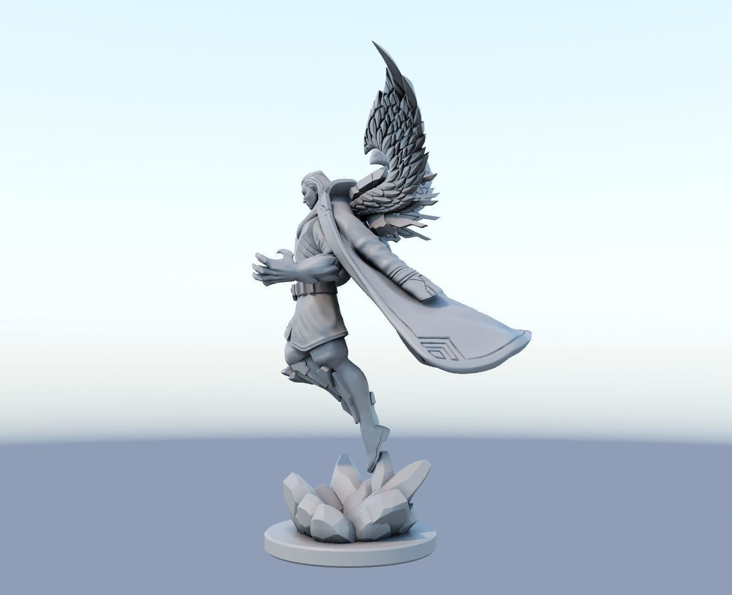 League of Legends Swain Figurine -  3D Printed Collectible for Your Gaming Heaven