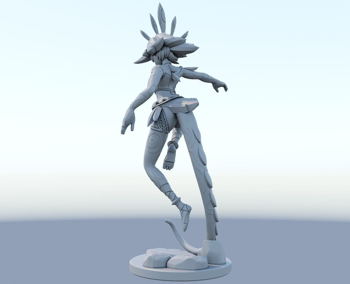 League of Legends Neeko Figurine -  3D Printed Collectible for Your Gaming Heaven