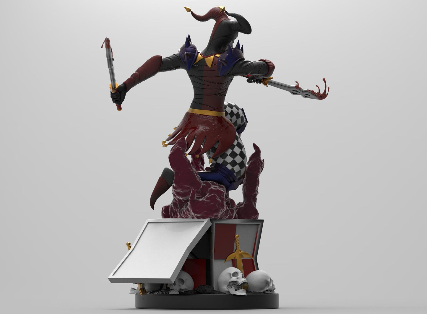 League of Legends  Shaco -  3D Printed Collectible for Your Gaming Heaven