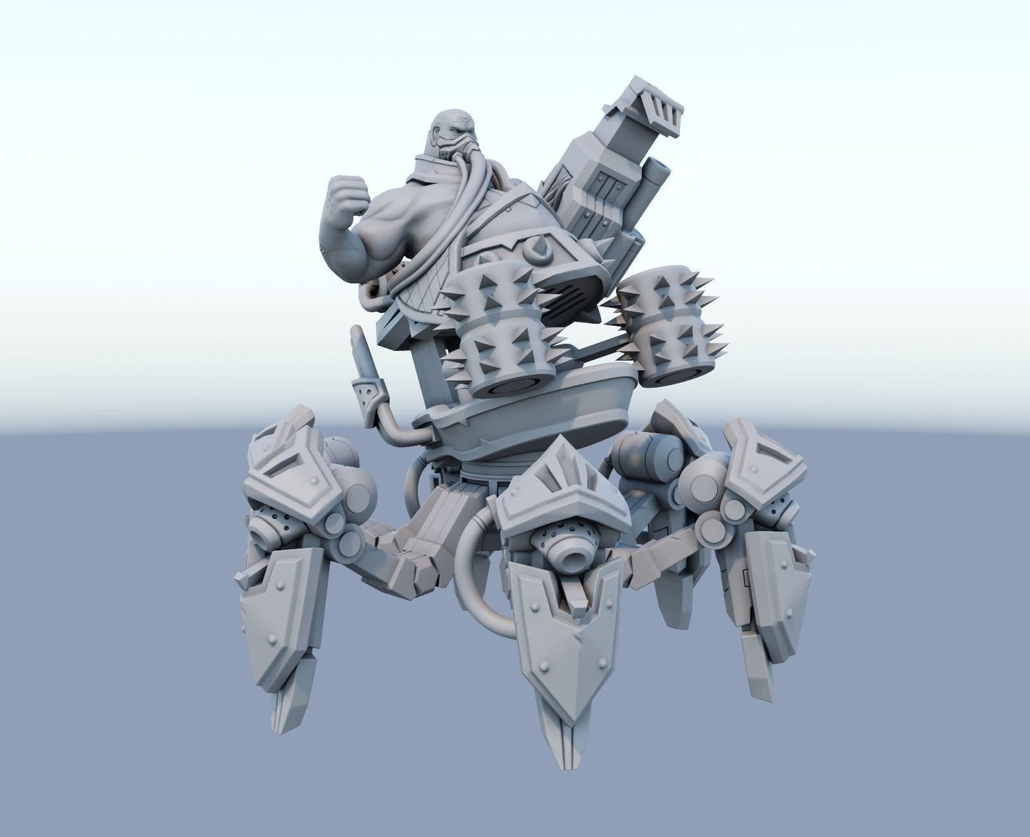 League of Legends  Urgot  Figurine -  3D Printed Collectible for Your Gaming Heaven
