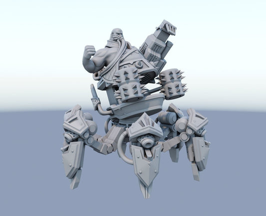 League of Legends  Urgot  Figurine -  3D Printed Collectible for Your Gaming Heaven