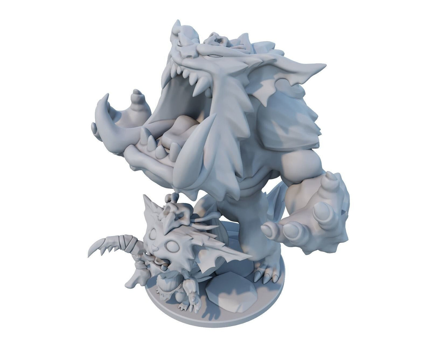 League of Legends Gnar Figurine -  3D Printed Collectible for Your Gaming Heaven