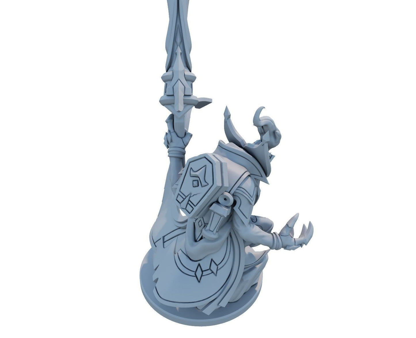 League of Legends  Twitch Hing noon Figurine -  3D Printed Collectible for Your Gaming Heaven