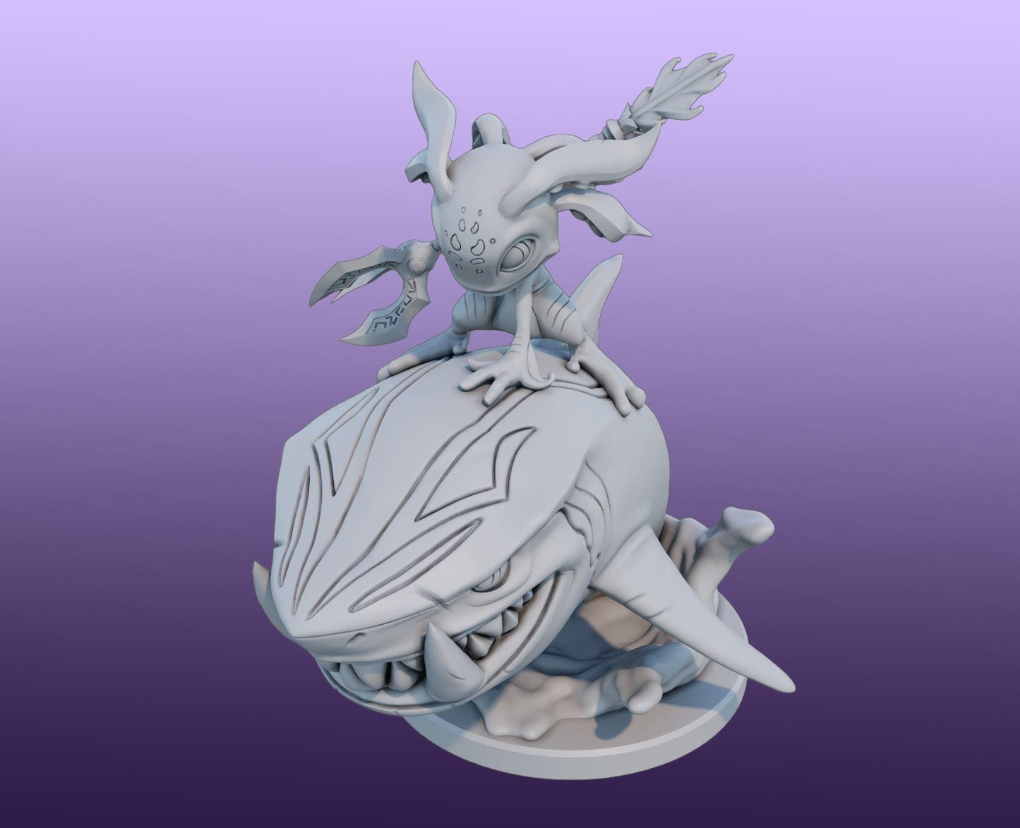 League of Legends Fizz Figurine -  3D Printed Collectible for Your Gaming Heaven