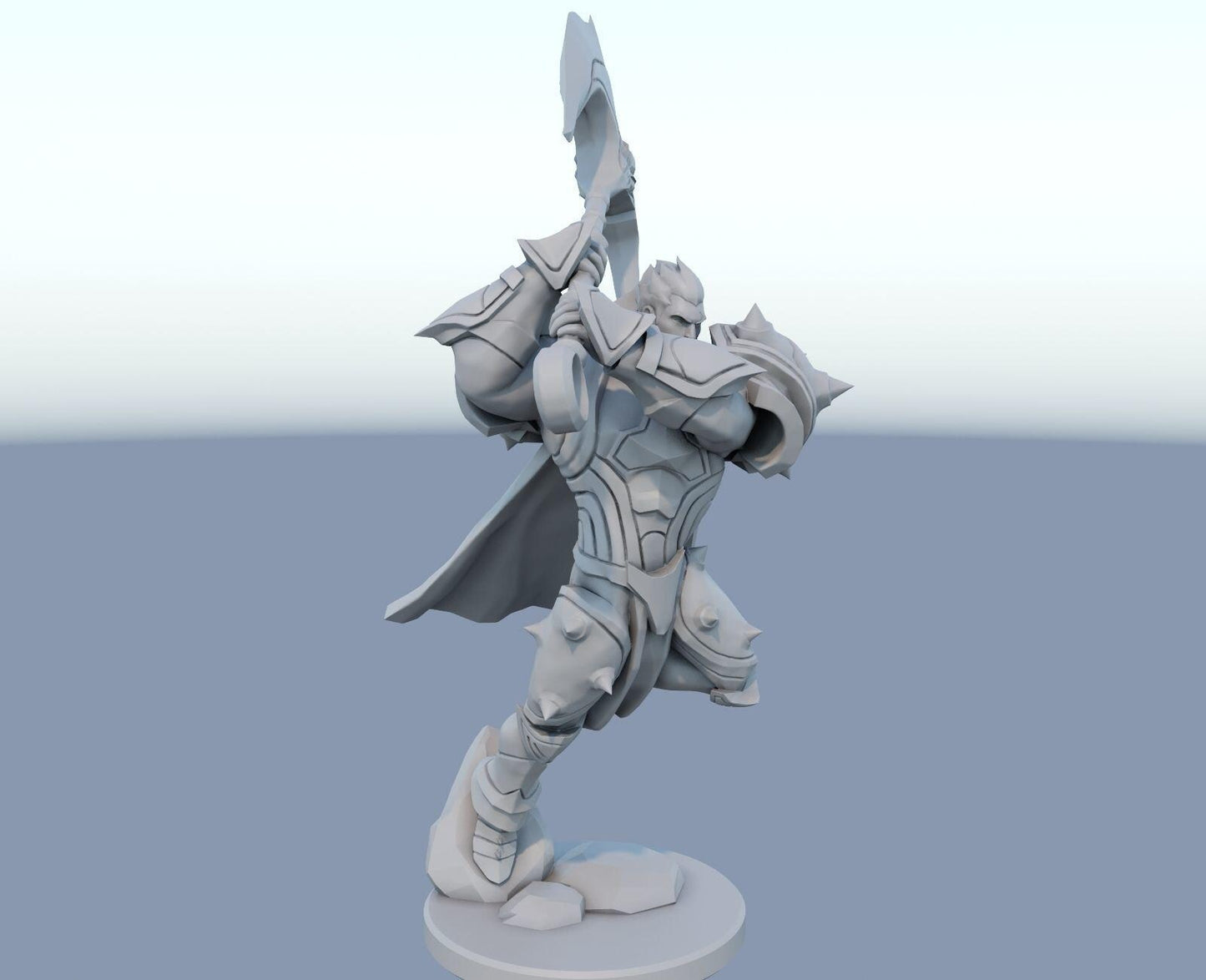 League of Legends Darius Figurine -  3D Printed Collectible for Your Gaming Heaven