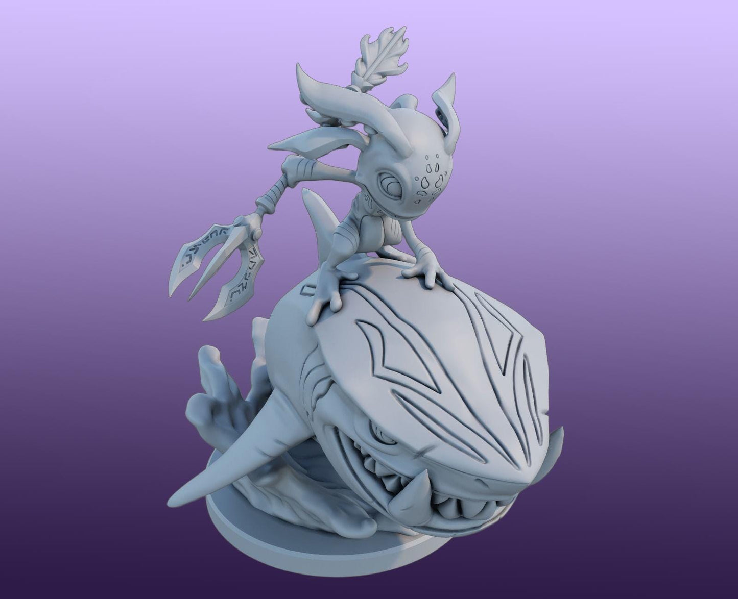 League of Legends Fizz Figurine -  3D Printed Collectible for Your Gaming Heaven