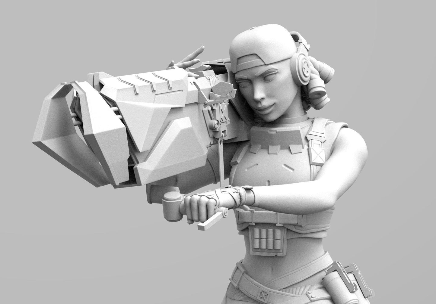 Valorant Raze Figurine  -  3D Printed Collectible for Your Gaming Heaven