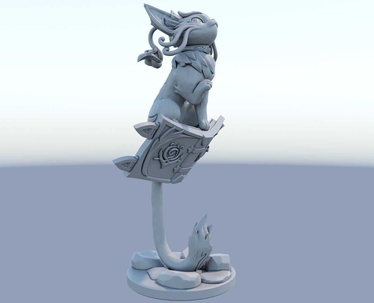 League of Legends Yuumi Figurine -  3D Printed Collectible for Your Gaming Heaven