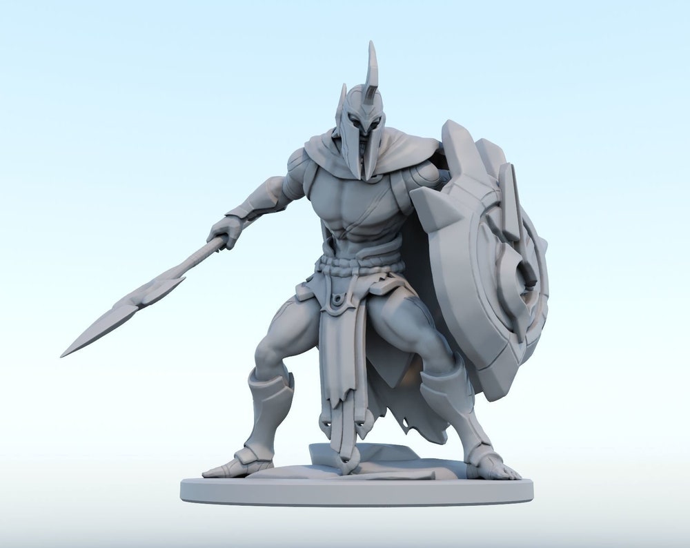 League of Legends Pantheon Figurine