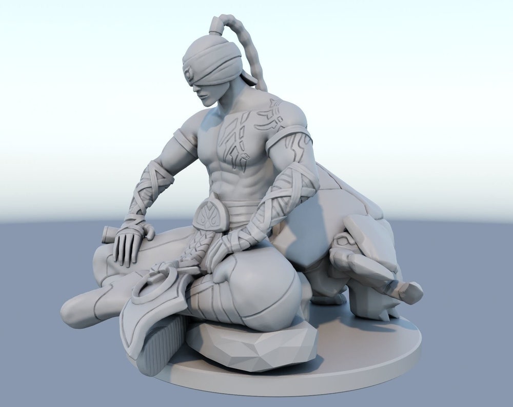 League of Legends Lee sin Figurine